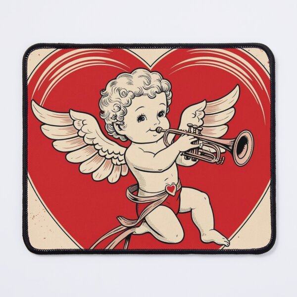 Item preview, Cupid, Vintage Valentine design. designed and sold by Shoot-The-Moon.