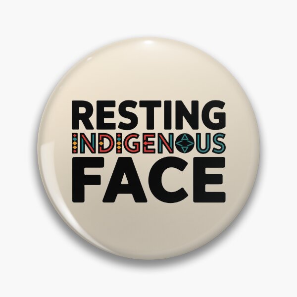 Item preview, Resting Indigenous Face designed and sold by AniArtPL.