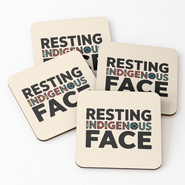Item preview, Resting Indigenous Face designed and sold by AniArtPL.