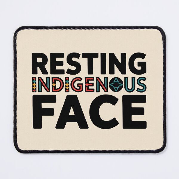 Item preview, Resting Indigenous Face designed and sold by AniArtPL.