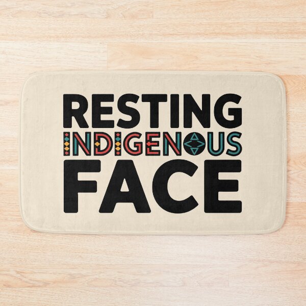 Item preview, Resting Indigenous Face designed and sold by AniArtPL.