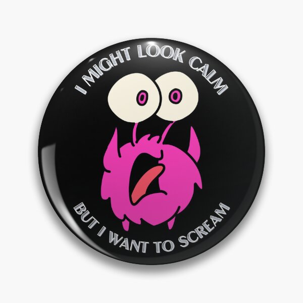 Item preview, I Might Look Calm... But I Want to Scream designed and sold by goofydesignner.