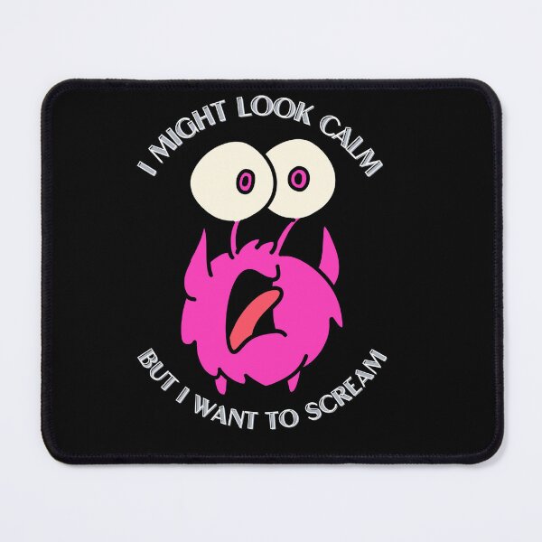 Item preview, I Might Look Calm... But I Want to Scream designed and sold by goofydesignner.