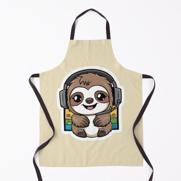 Item preview, Gaming Kawaii Cute Sloth for Boys and Girls designed and sold by Laugh-Lines.