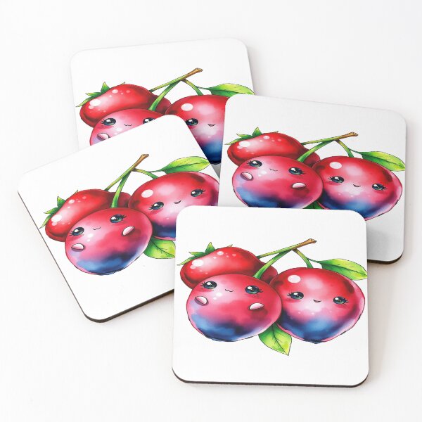 Item preview, Adorable, charming fruities designed and sold by Zoa220.