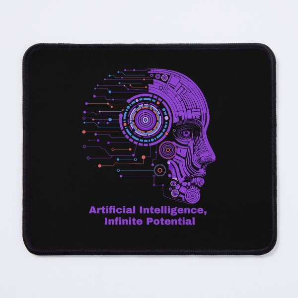 Item preview, AI Mind Digital Consciousness Infinite Potential The AI Age Circuitry of Thought designed and sold by TolgaSal.