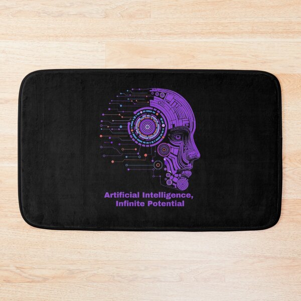 Item preview, AI Mind Digital Consciousness Infinite Potential The AI Age Circuitry of Thought designed and sold by TolgaSal.