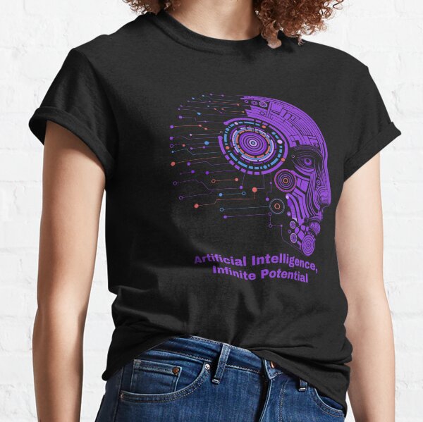 Item preview, AI Mind Digital Consciousness Infinite Potential The AI Age Circuitry of Thought designed and sold by TolgaSal.