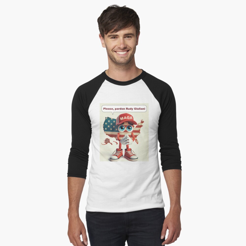 Item preview, Baseball ¾ Sleeve T-Shirt designed and sold by PerpetualPaths.