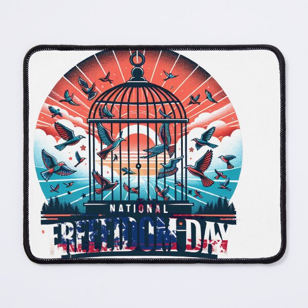 Item preview, National Freedom Day USA designed and sold by lasfar4.