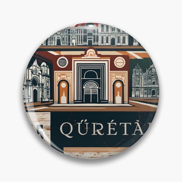 Item preview, Queretaro Mexico 1950s Vintage Travel Tourism Poster  designed and sold by TravelersGems.