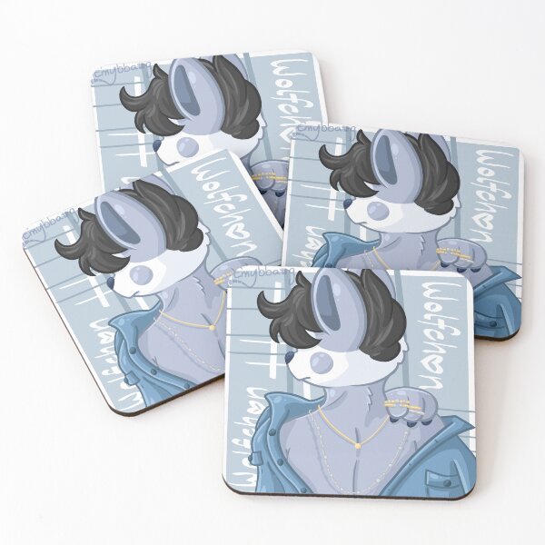 Item preview, Stray Kids (skzoo) Wolfchan Swarovksi print designed and sold by Emybbang.