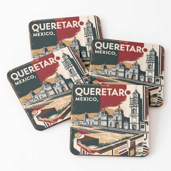Item preview, Queretaro Mexico 1950s Vintage Travel Tourism Poster  designed and sold by TravelersGems.
