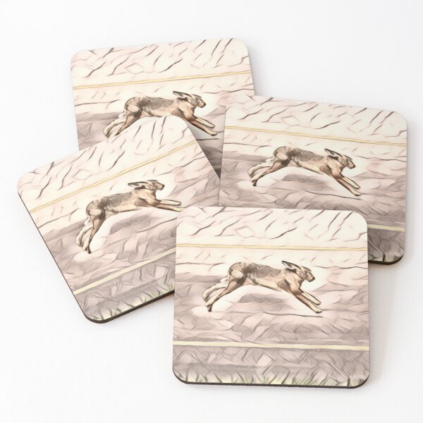 Item preview, Hare Dash In Watercolour designed and sold by Fearless-Fox.