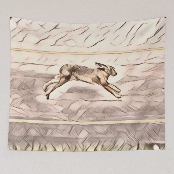 Item preview, Hare Dash In Watercolour designed and sold by Fearless-Fox.