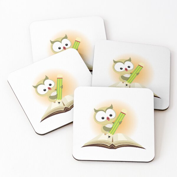 Item preview, Owl writing in the book designed and sold by ArsyCreation.