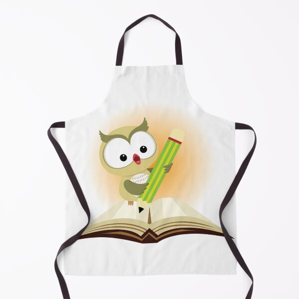 Item preview, Owl writing in the book designed and sold by ArsyCreation.