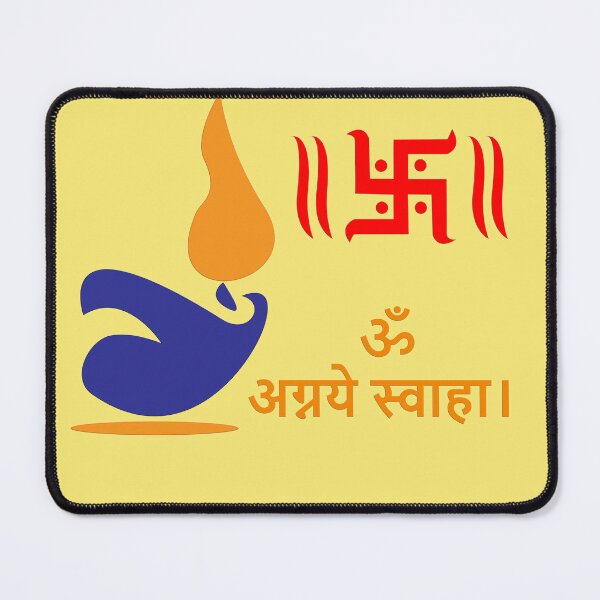 Item preview, agni mantra for negative energy removal designed and sold by hutofdesigns.