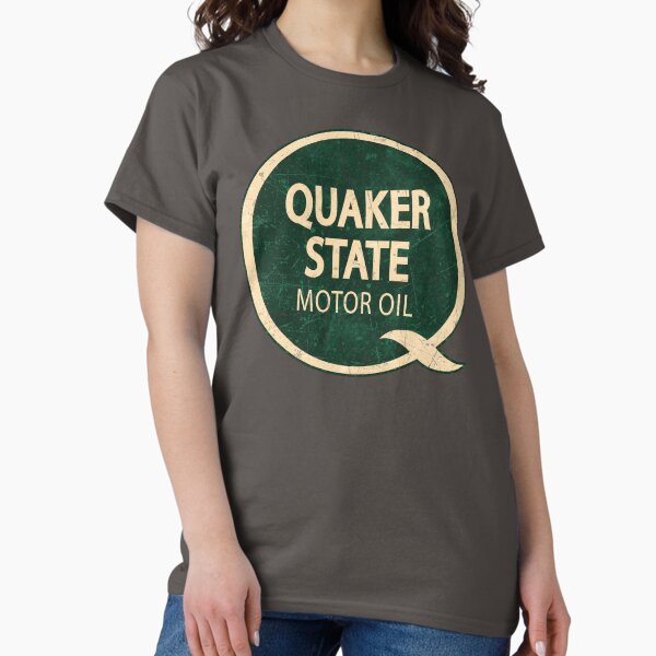 THE QUAKER STEAK & LUBE ポロシャツ Vintage Short-Sleeved Quaker Steak 'n Lube T-Shirt – 4 Left