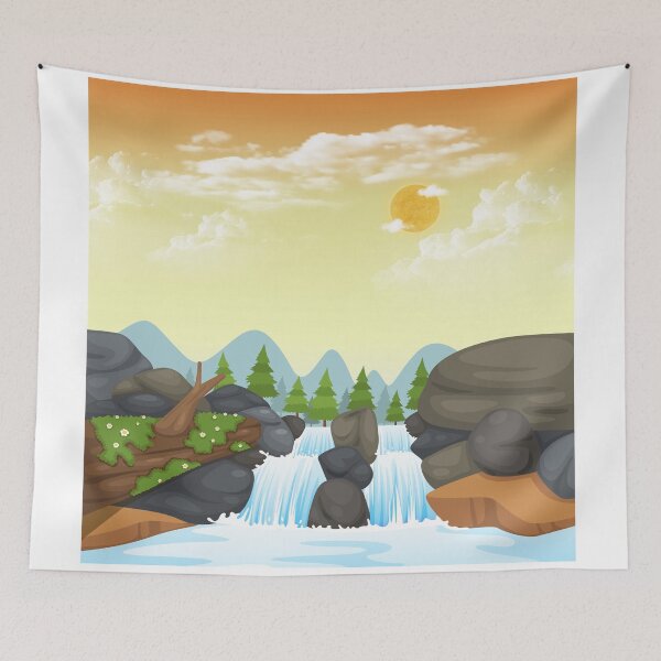 Item preview, Waterfall designed and sold by ArsyCreation.