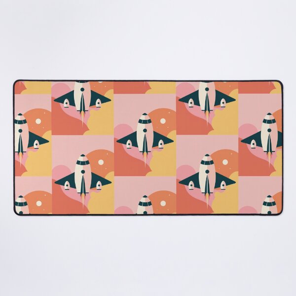 Item preview, Vintage Rocket, spaceship design, retro style. designed and sold by Shoot-The-Moon.