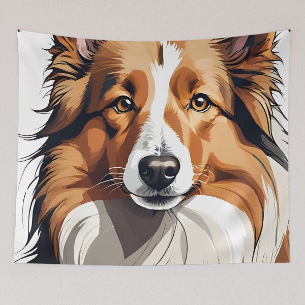 Artikelvorschau, Shetland Sheepdog Zobelkopf entworfen und verkauft von Saxbys.