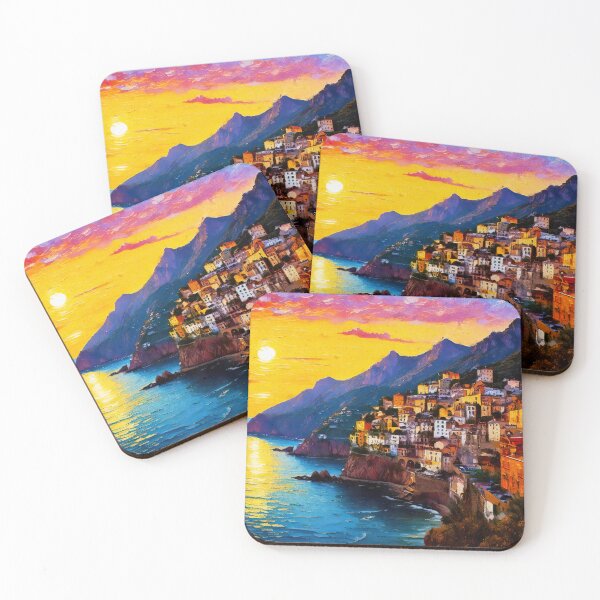 Item preview, Twilight Magic, Amalfi Coast designed and sold by AM FineArtPrints.