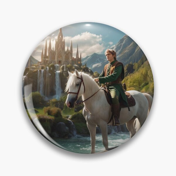 Artikelvorschau, Horseback Quest by the Mountain Falls entworfen und verkauft von BlareBlare.