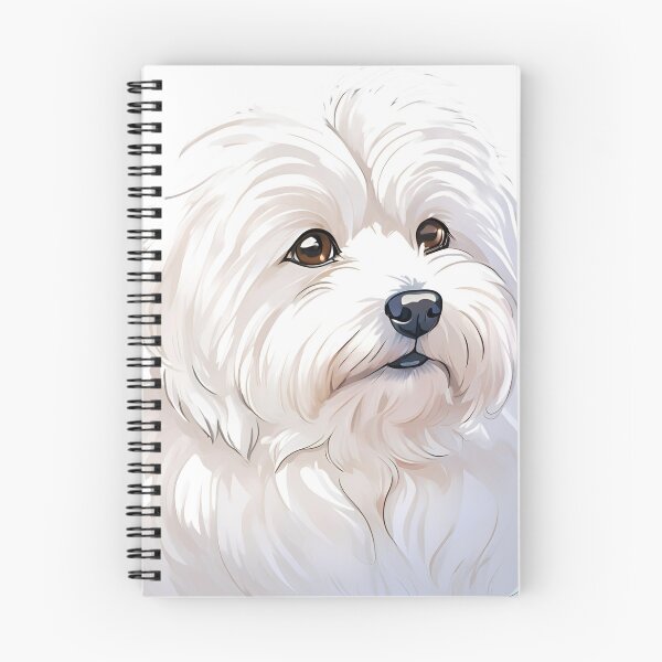 Item preview, Coton de tulear head graphic designed and sold by Saxbys.