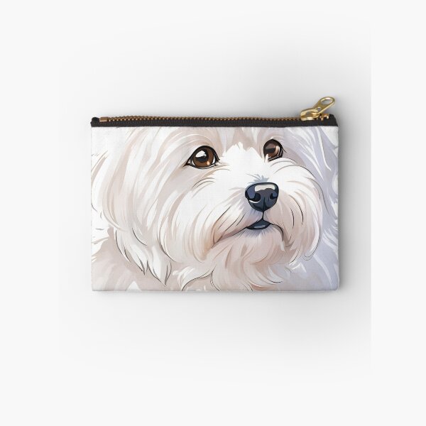 Item preview, Coton de tulear head graphic designed and sold by Saxbys.