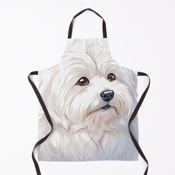 Item preview, Coton de tulear head graphic designed and sold by Saxbys.