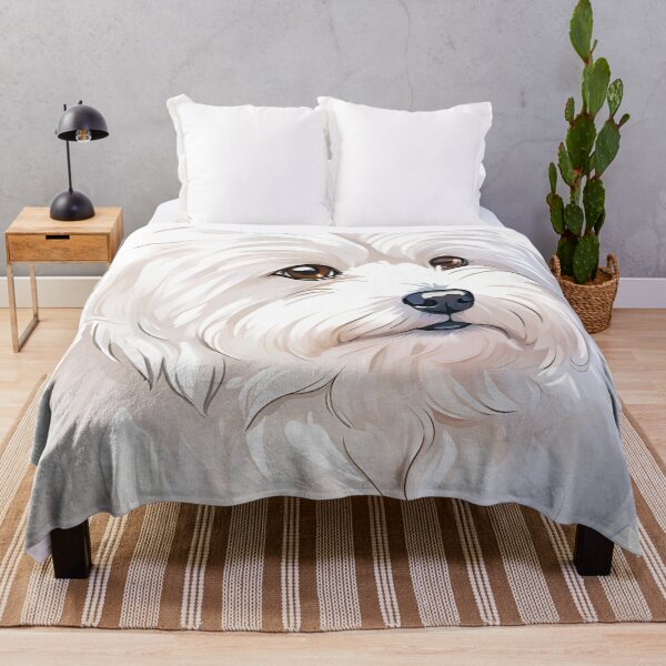 Item preview, Coton de tulear head graphic designed and sold by Saxbys.
