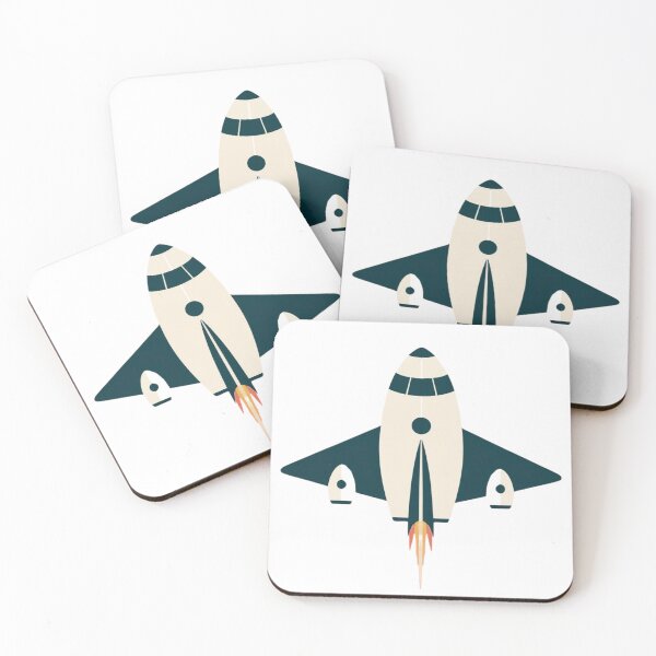 Item preview, Vintage Rocket, spaceship design No 2, retro style. designed and sold by Shoot-The-Moon.