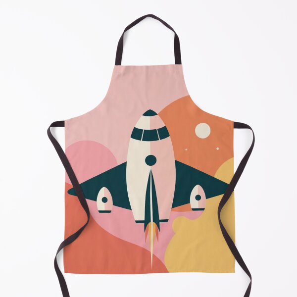 Item preview, Vintage Rocket, spaceship design, retro style. designed and sold by Shoot-The-Moon.