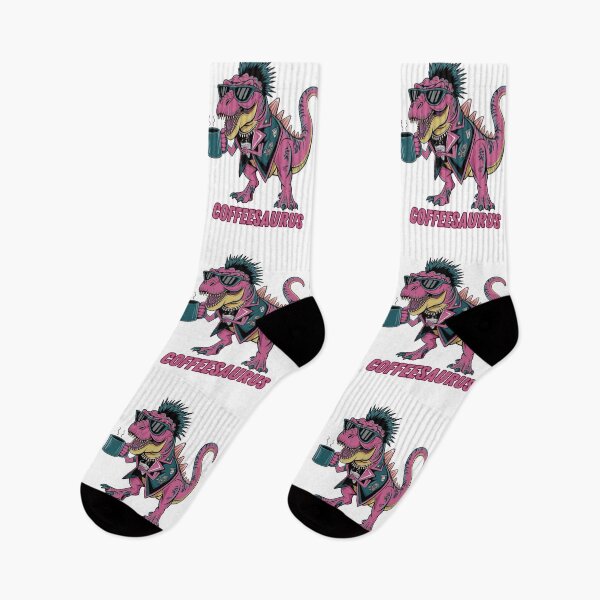 Item preview,  Coffeesaurus, Trex and Coffee, Trex likes coffee, Dinosaurus drinks coffee. Coffee Lover, gift for coffee lovers designed and sold by KolorellaS.