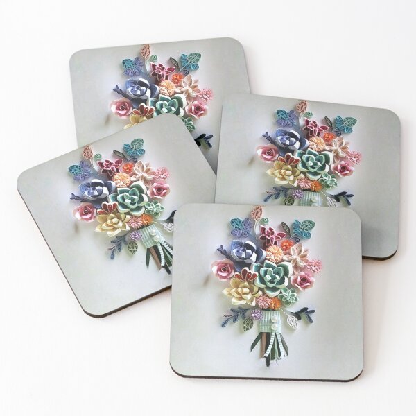 Item preview, Quilling art/garden lover/plant lover/ designed and sold by Sweetpaperdesignsol Hyunah Yi.