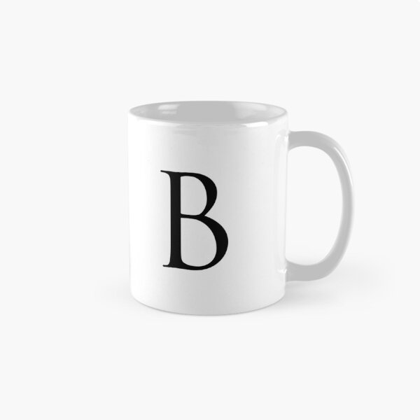 Item preview, Capital Letter B - Stylish Serif Font (Black) designed and sold by STUDIO-72.