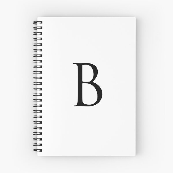 Item preview, Capital Letter B - Stylish Serif Font (Black) designed and sold by STUDIO-72.