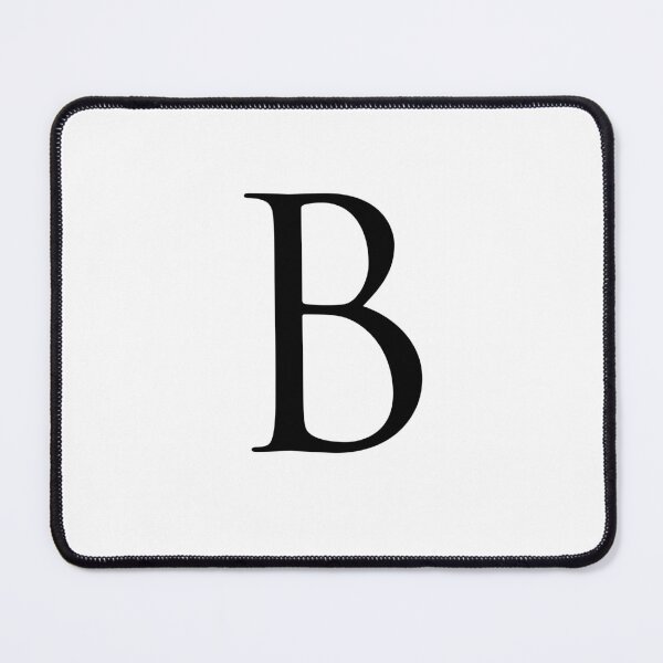 Item preview, Capital Letter B - Stylish Serif Font (Black) designed and sold by STUDIO-72.