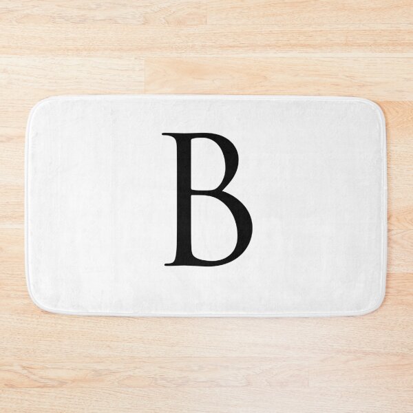 Item preview, Capital Letter B - Stylish Serif Font (Black) designed and sold by STUDIO-72.