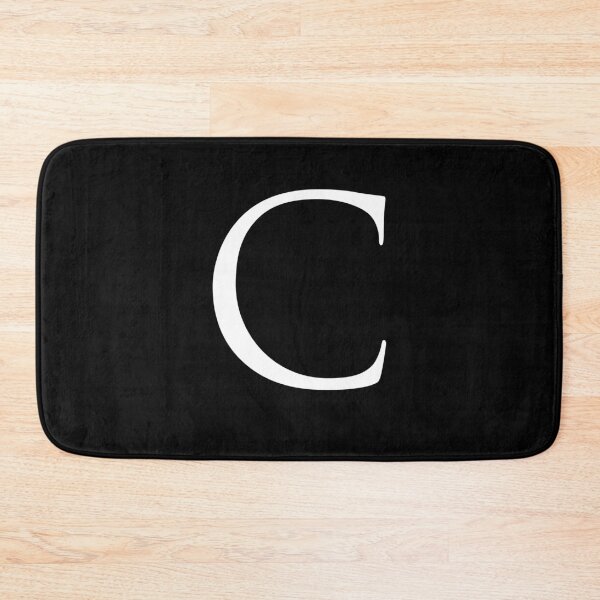 Item preview, Capital Letter C - Stylish Serif Font (White) designed and sold by STUDIO-72.