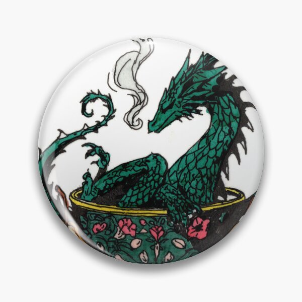 Item preview, Cinnamon Spiced Rooibos Dragon designed and sold by Scribbles & Doodles by Jinx.