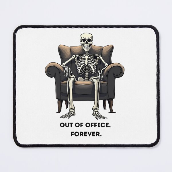 Item preview, Skeleton: Out of office 2 designed and sold by likeforcode.