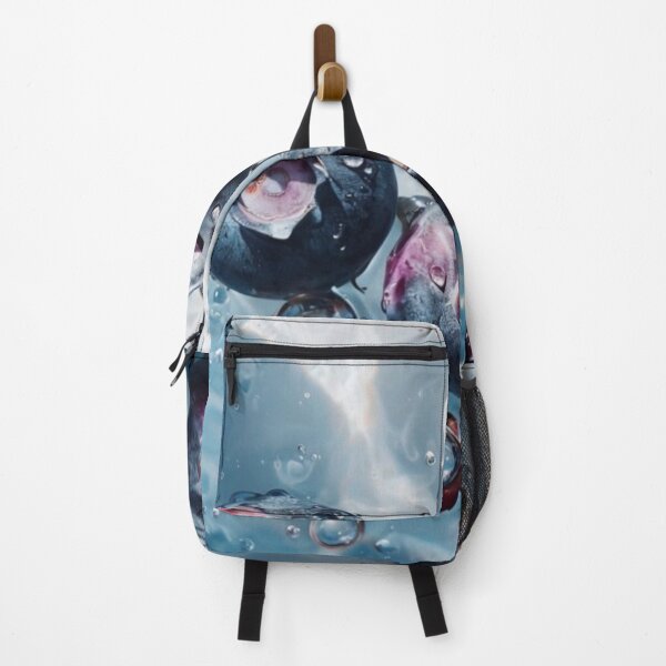 Item preview, Vibrant Blueberries Submerged In Clear Water Artistry designed and sold by PixelStoneDesign .