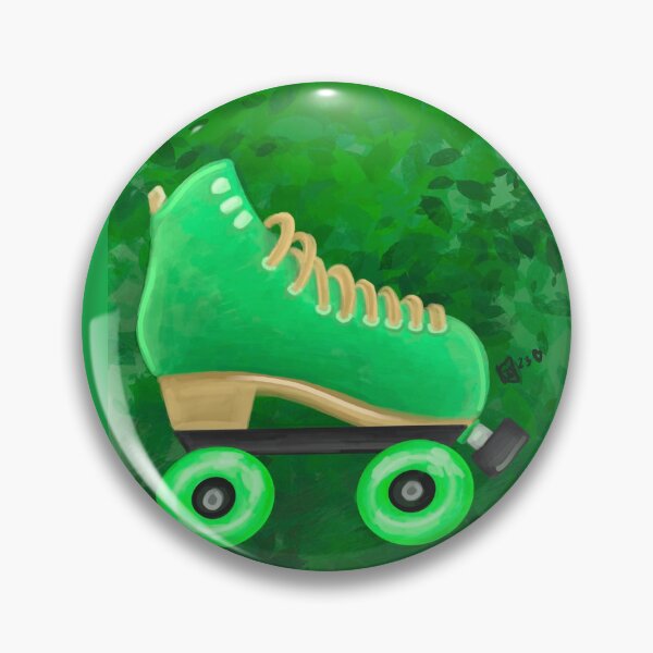 Item preview, Rollerskating in Greenery designed and sold by Gabrielle Struzik.