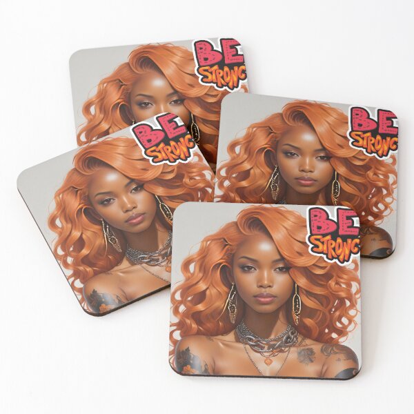 Item preview, Be Strong: Fierce Portrait of Strength and Beauty designed and sold by QPTheeArtist.
