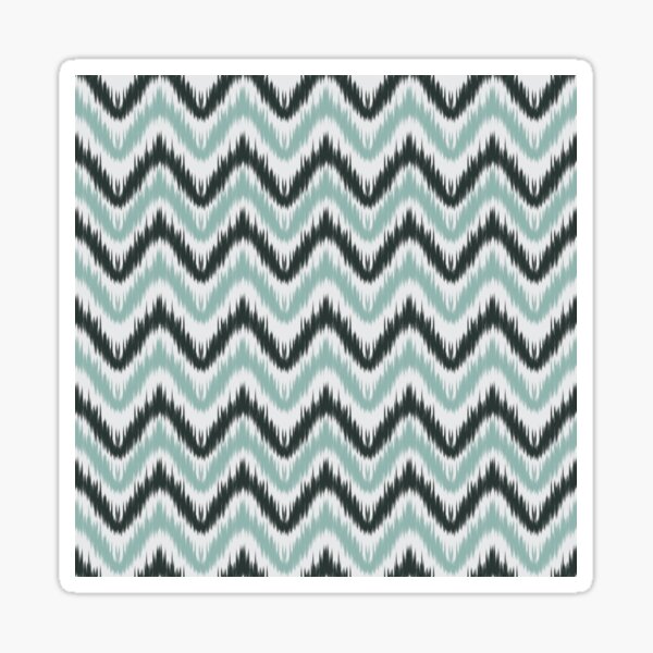 Item preview, Minimalist Ikat Zigzag Pattern designed and sold by Patchara24.