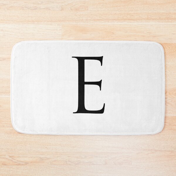 Item preview, Capital Letter E - Stylish Serif Font (Black) designed and sold by STUDIO-72.