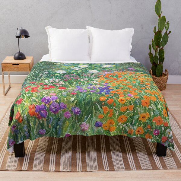 Item preview, Gustav Klimt Flower Garden designed and sold by maniacfitness.