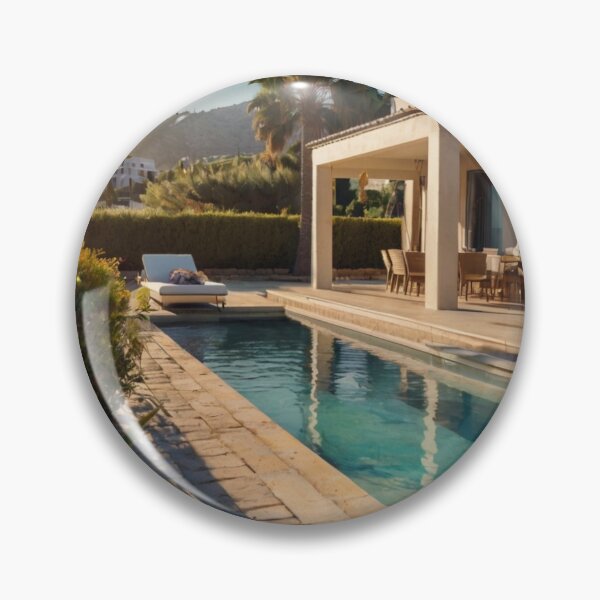 Artikelvorschau, The Charm of a Mediterranean Backyard with Pool entworfen und verkauft von BlareBlare.